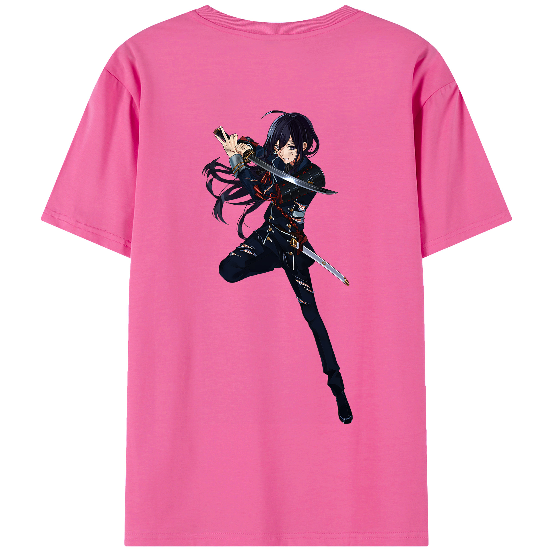 （画像用） 刀剣乱舞 Touken Ranbu レディース半袖Tシャツ(バックプリント)